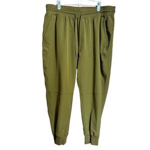 Old Navy Pants Womens 2X Green Water Repellent Stretch Athletic Joggers Ladies